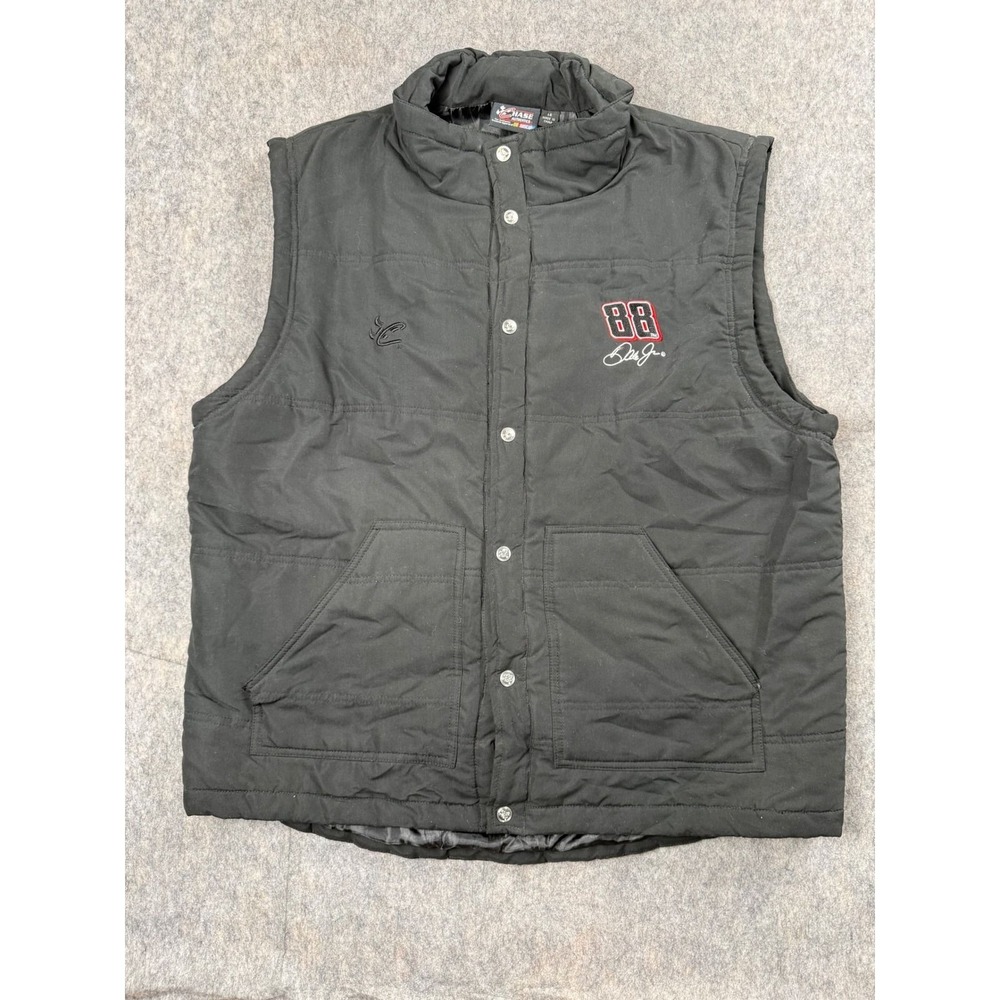 Chase Authentics NASCAR Dale Earnhardt Jr 88 Amp Energy Puffer Vest Mens Large